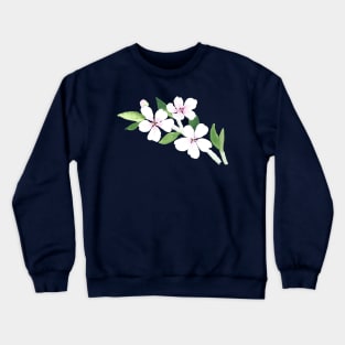 Almond Blooms Crewneck Sweatshirt